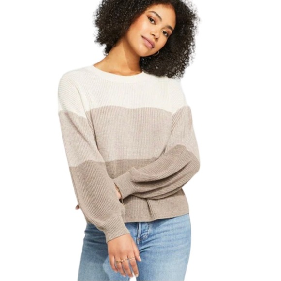 Gentle Fawn Sweaters - Nwot Gentle Fawn Fonda Sweater Beige Earth Tones Size S
